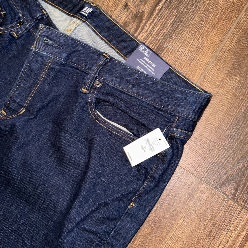 GAP Dark Blue Flare Pants - Picture 3 of 5